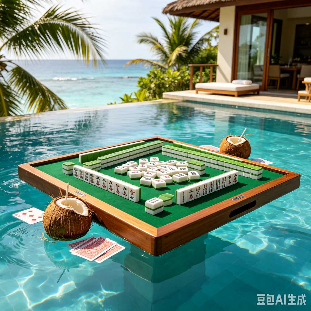 mahjong set for home entertainment